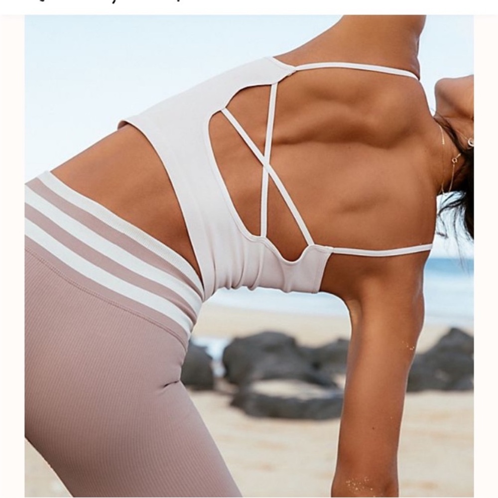 Free people cream tank top